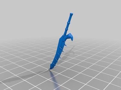 MHW Long Sword - Ravenbite