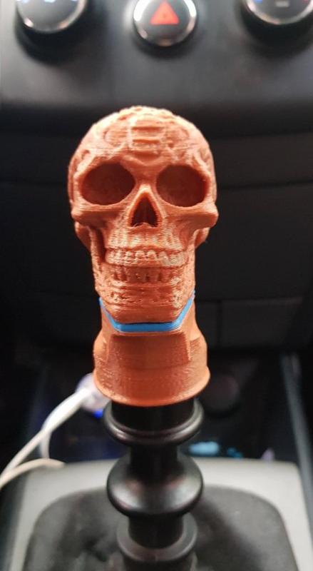 Skull shift knob