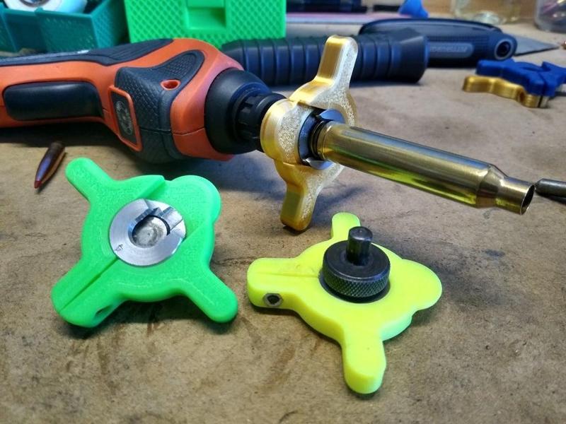 Lee Case Trimmer Lock Stud Holder Grip Handle - Clamping