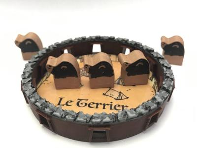 Terrier pour les taupes - Root Burrow Moles