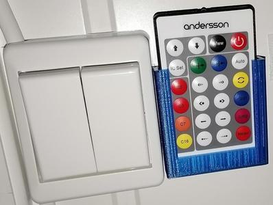 Led light controller holder