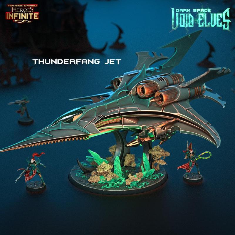 Centerpiece - Thunderfang Jet
