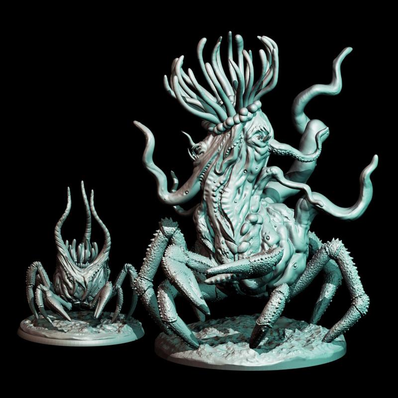 Noth-Kathon Avatar and Spawn - Ethereal Mutants