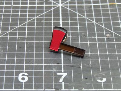 Ax enamel pin