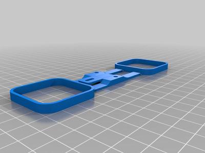 GoPro Session mount for Reelsteady Go (Reptile Cloud 149 cinewhoop frame)