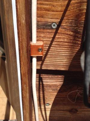 Sat cable mount