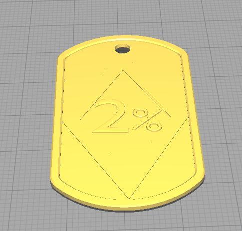 2% DogTag Mandalorian