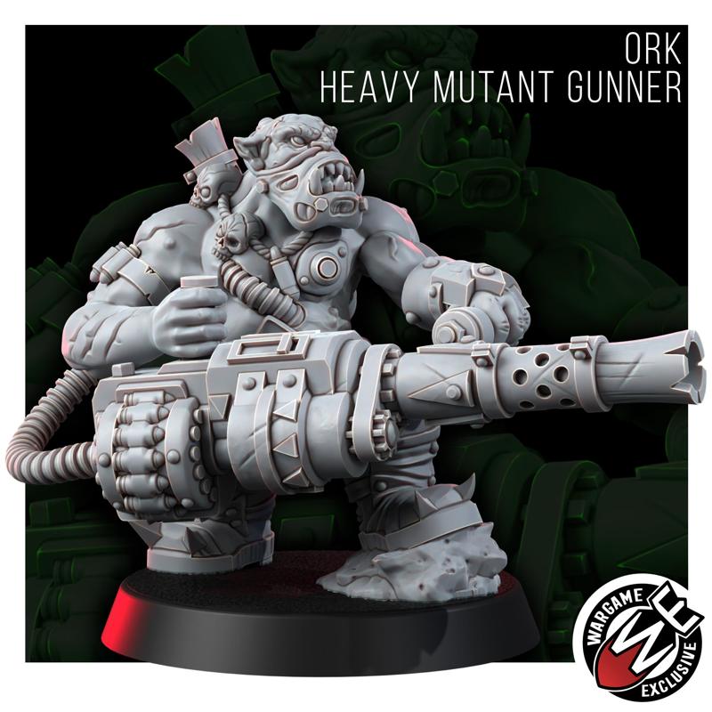 ORK MAD RIDERS EAVY MUTANT GUNNER