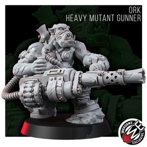 ORK MAD RIDERS EAVY MUTANT GUNNER