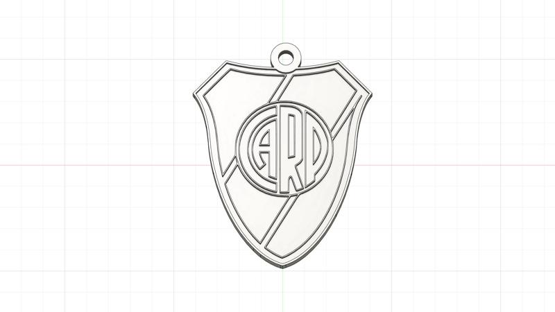 River Plate keychain