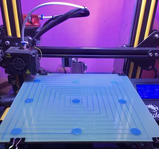 9 Point Square Bed Leveling / Tramming