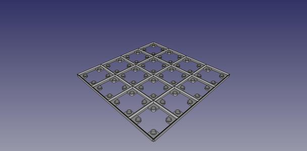 In3D FreeGrid 4x1, 4x2, 4x3, 4x4, 4x5, 4x6 Base Grids