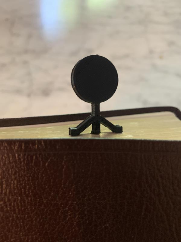 Trapped Stick Figure Bookmark