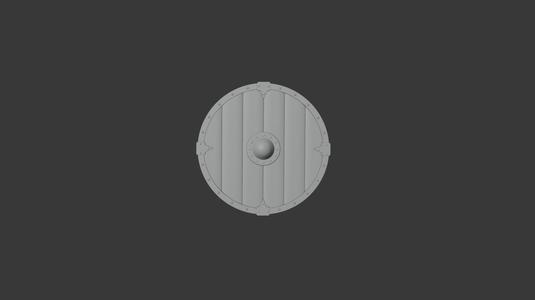 Wooden Round Shield