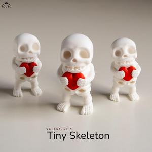 Valentines Tiny Skeleton