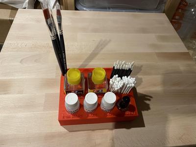 Vassoio per le decals