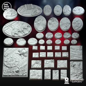 Vampiric Undead Bases (Round & Square)