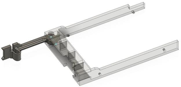Proliant gen8 SFF caddy screwless with latch