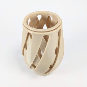 773 Wicker Concentric Vase