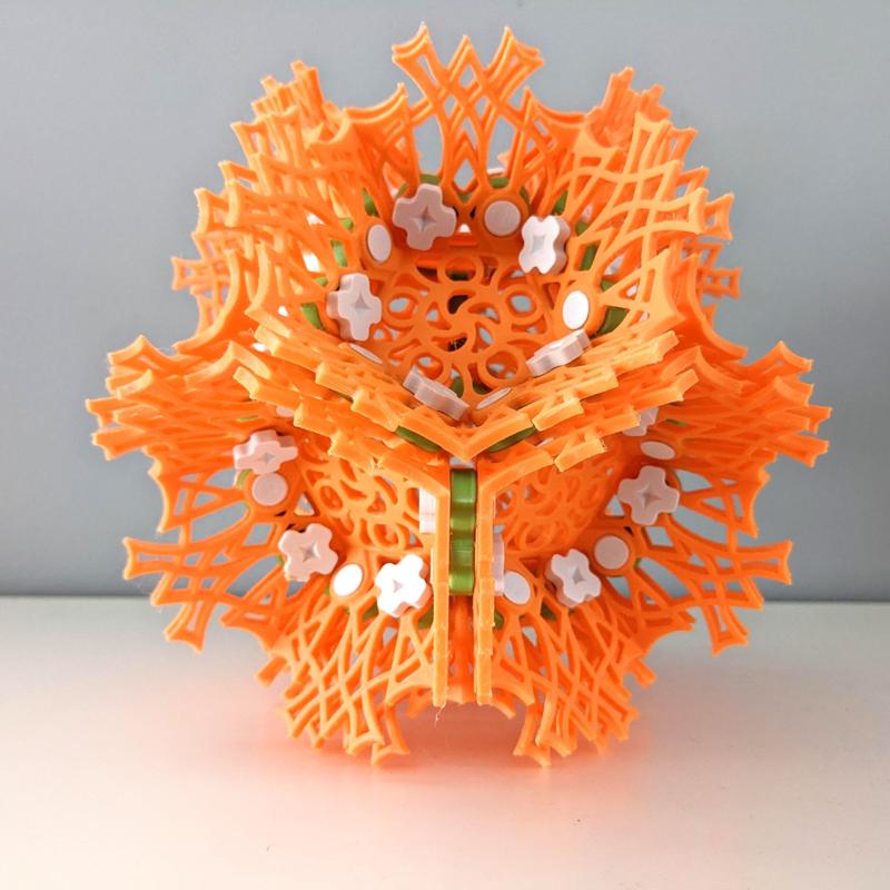 748 Coral Hex Bloom