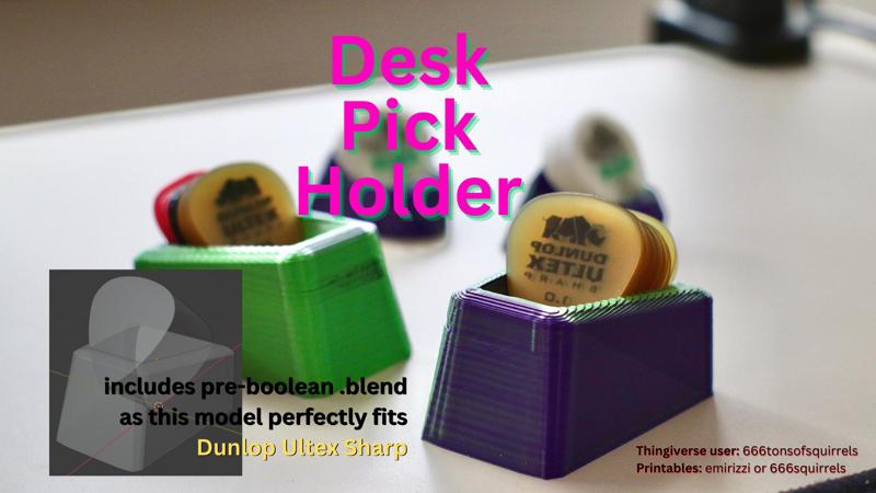 Desk Pick Holder
