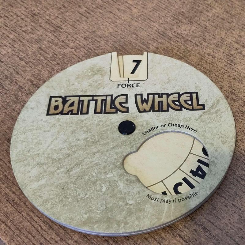 Dune Board Game Battle Wheel Dial Replacement Plastic Piece