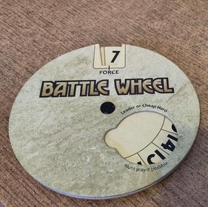Dune Board Game Battle Wheel Dial Replacement Plastic Piece