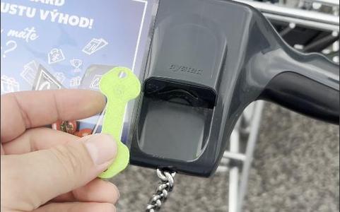 Key for shoping basket 10/5 Kc