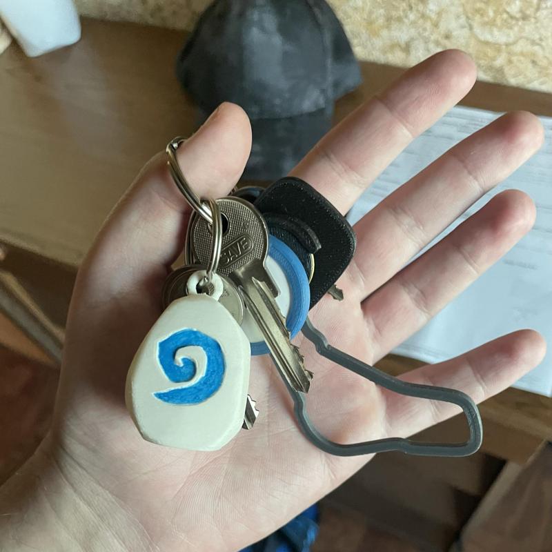 Hearthstone Keyring
