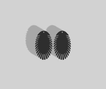 Earrings VIII - 2D Art