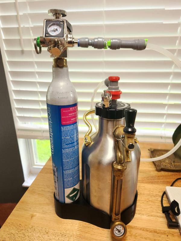 UKEG 64 and SodaStream base