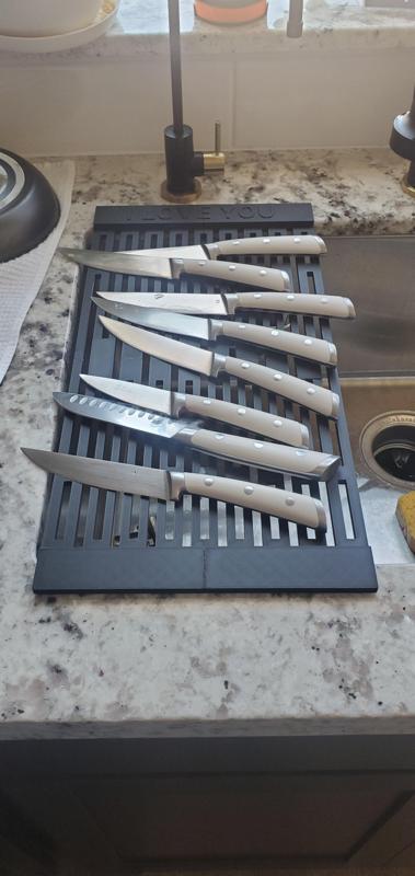 Drying rack for kitchen sink