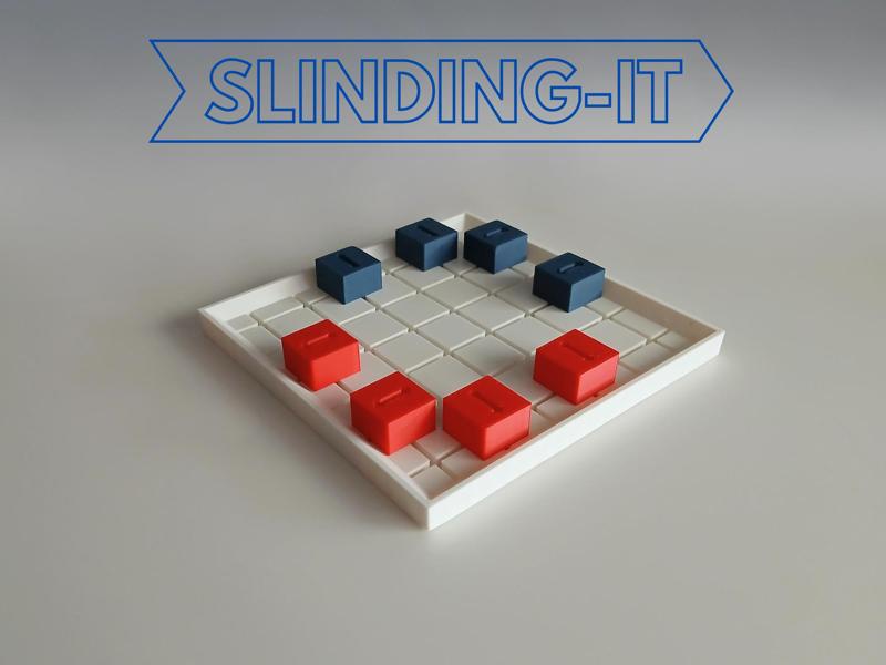 Sliding-it - A board game by Noruaaa