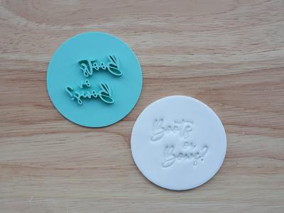 Cookie Stamp - Boot or Bows