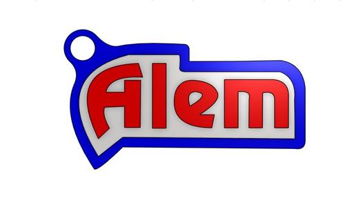 Llavero Alem