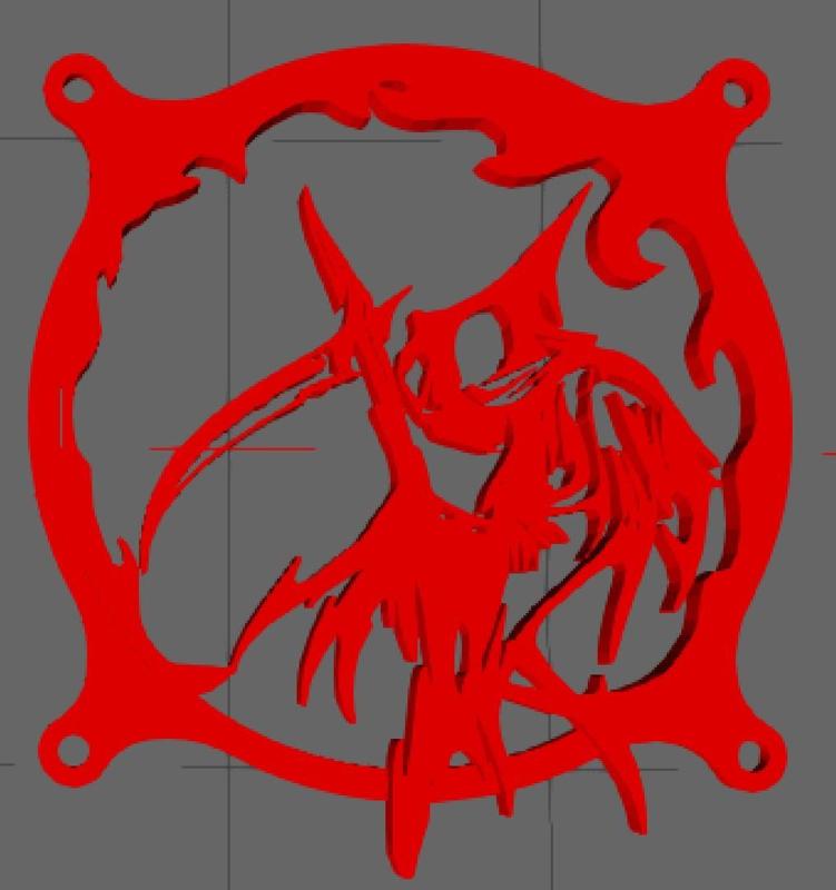 Grim Reaper 120mm fan grill