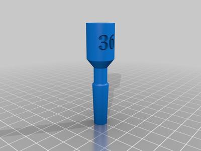 .36 Cal paper cartridge former