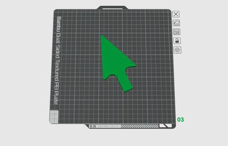 Low Poly Windows Cursor
