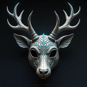 Celestial Deer Guardian Mask 🦌