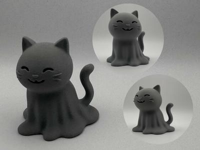 Slime Cat – Creepy Cute Halloween Figurine