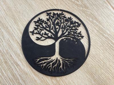 Decorative Yin and Yang Tree
