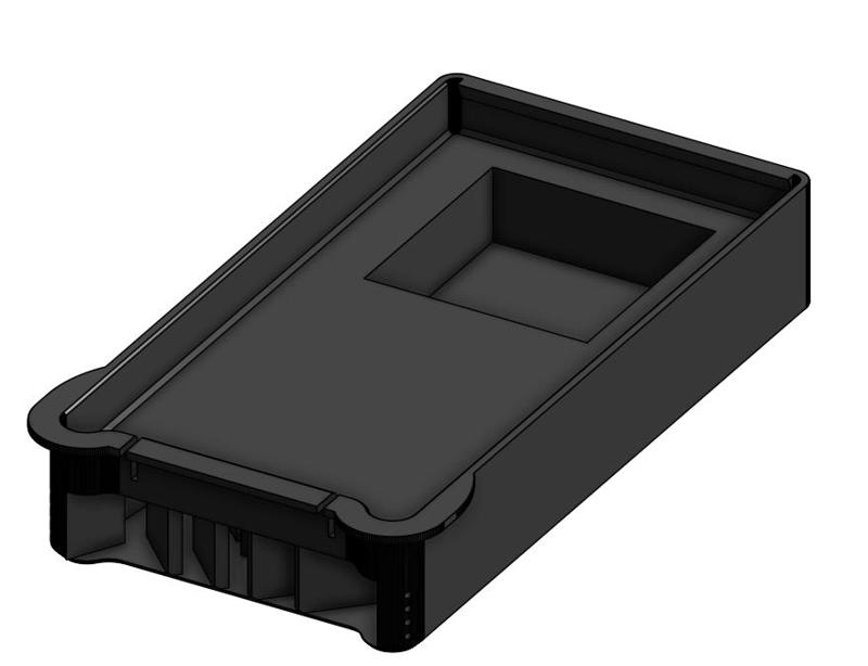 Rectangle Filter cover W splash shield