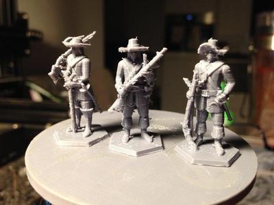 30 Years' War musketeer 