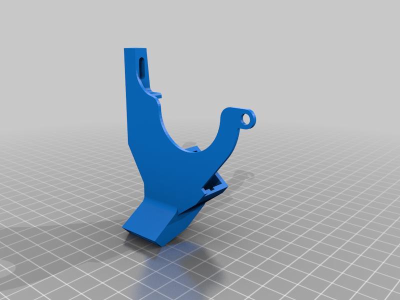 Chiron Volcano/Stock 5015 ducts - Endstop - Probe spacer
