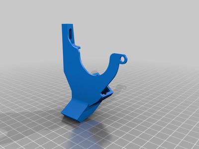 Chiron Volcano/Stock 5015 ducts - Endstop - Probe spacer