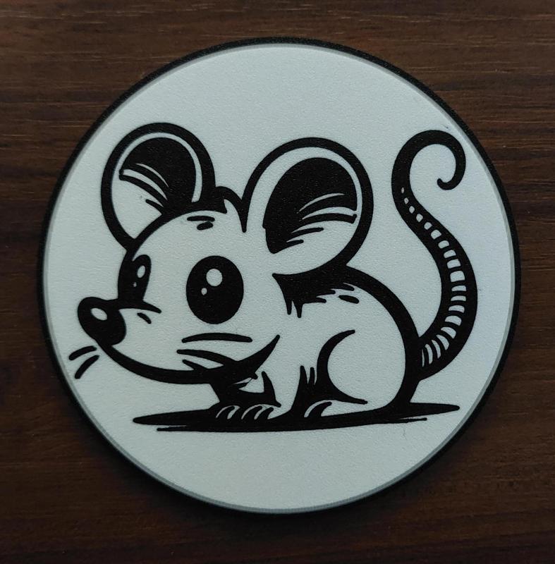 Mouse coaster