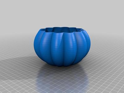 Halloween Pumpkin Vase