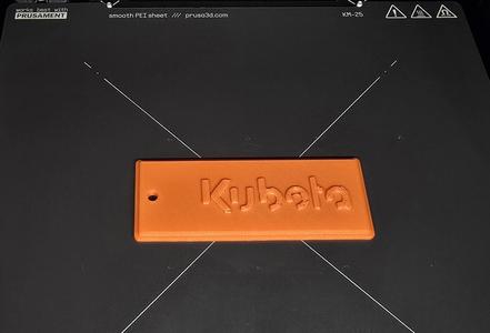 Kubota Key Chain