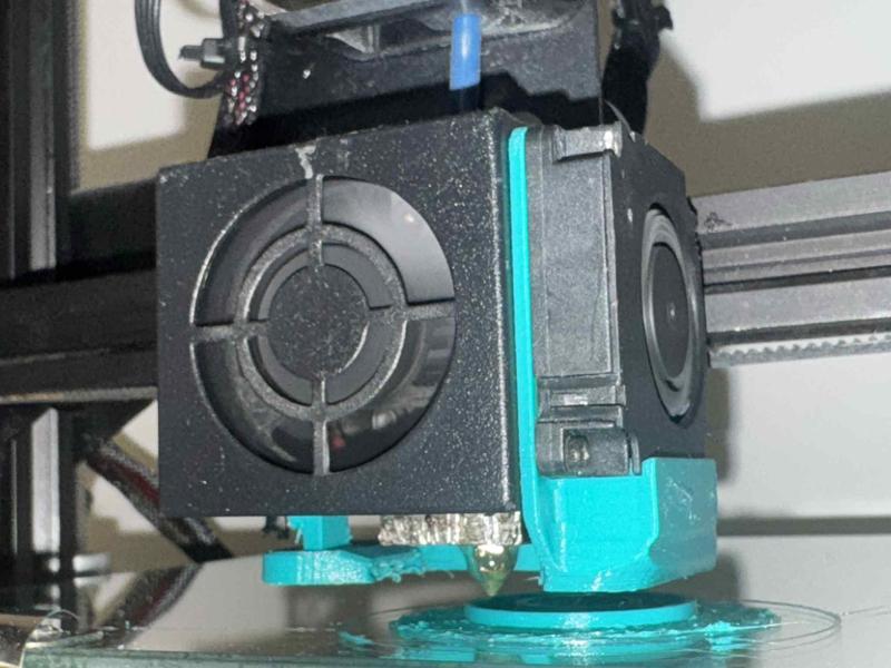 Ender 3 Pro - Cooling Fan Stock Hardware (a little bit lower)