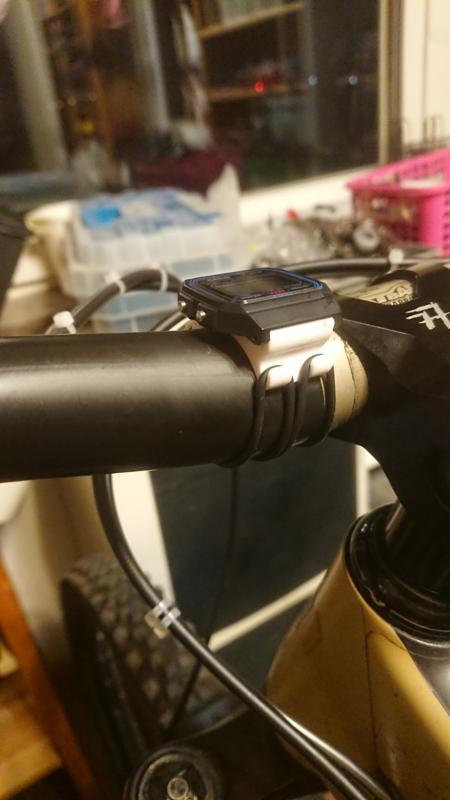 Handlebar 35mm Casio F91W mount